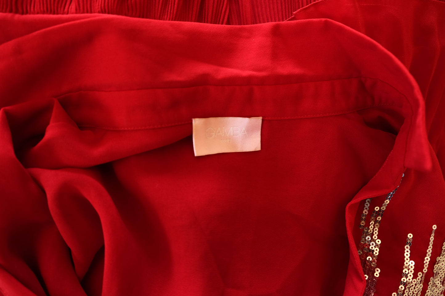 Giamba Abito Rosso