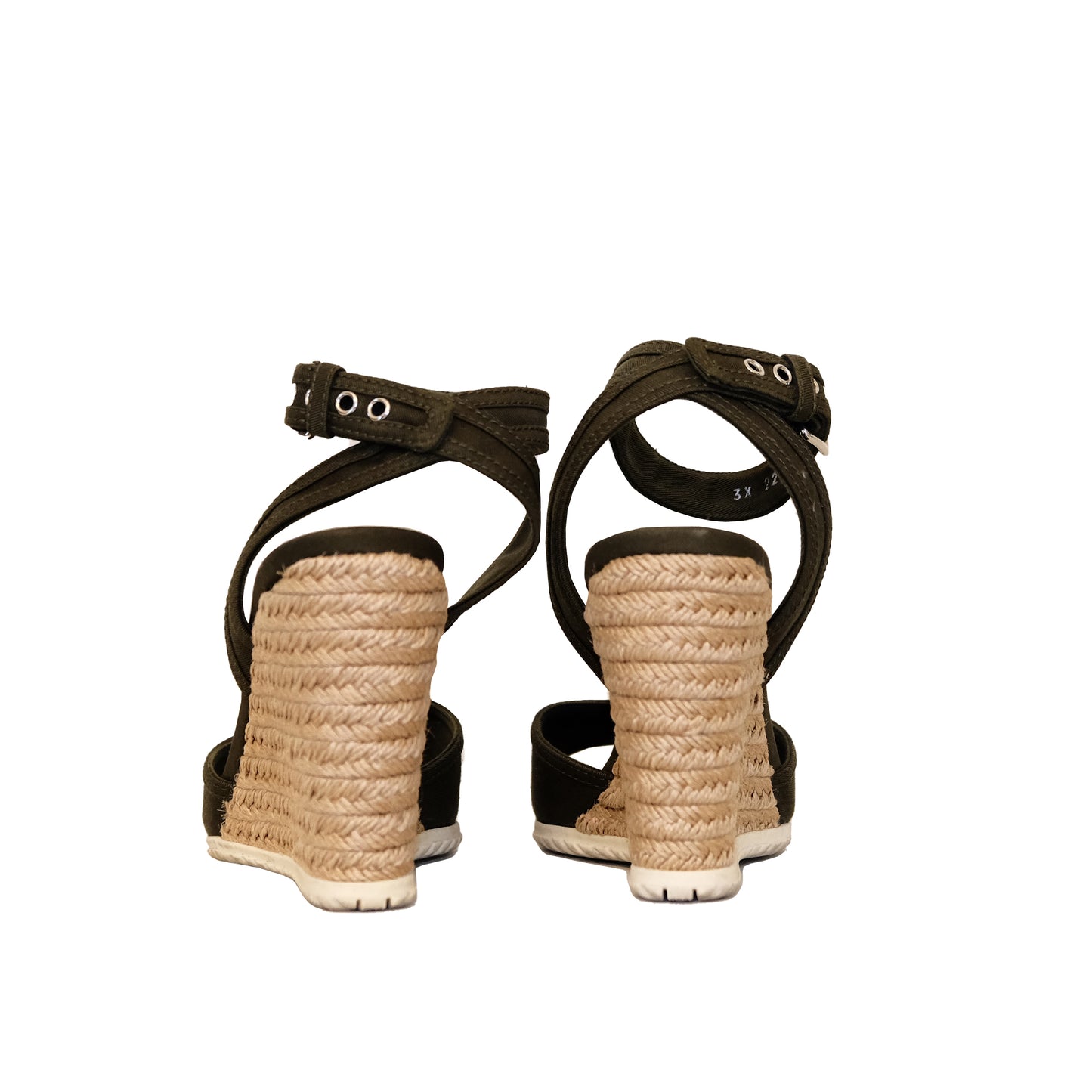Prada Gabardine Scarpe Tacco 90s