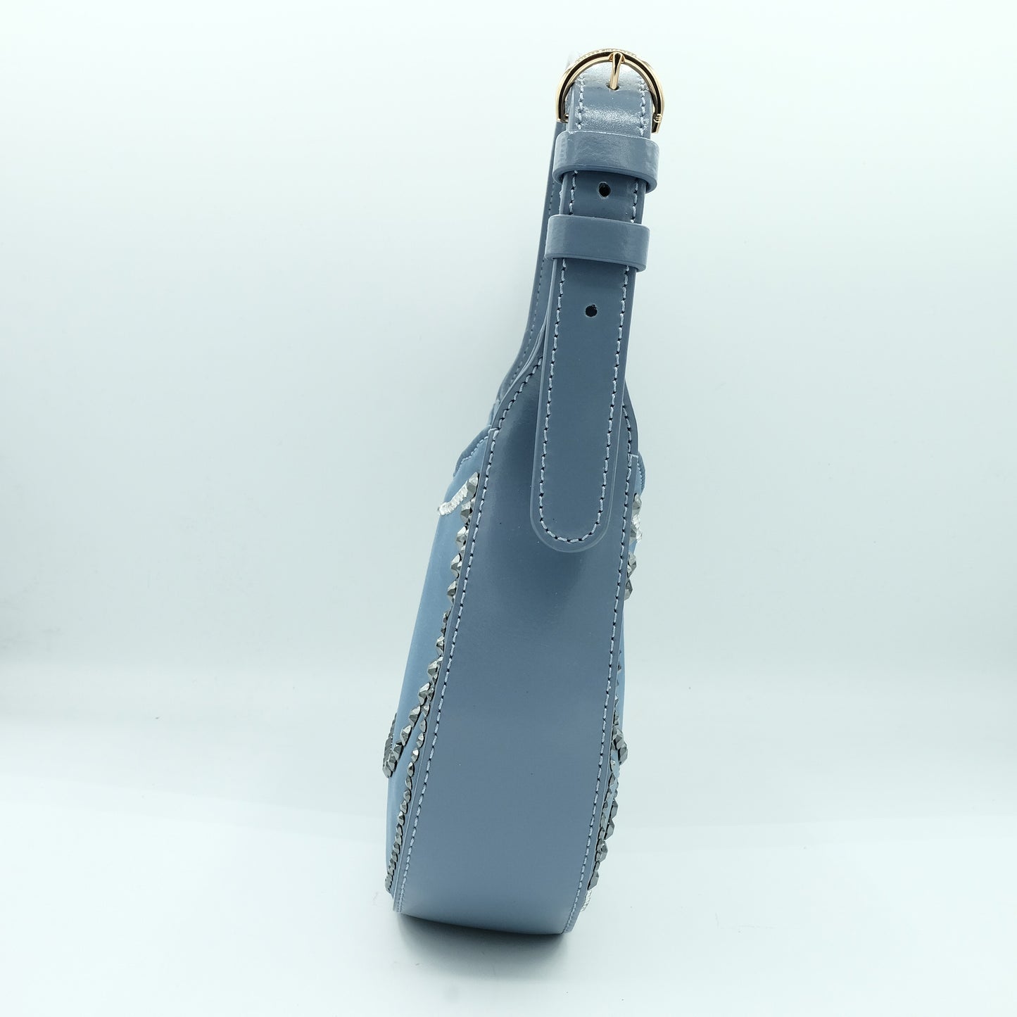 Borbonese Mini Hobo Bag 110 Swarovski