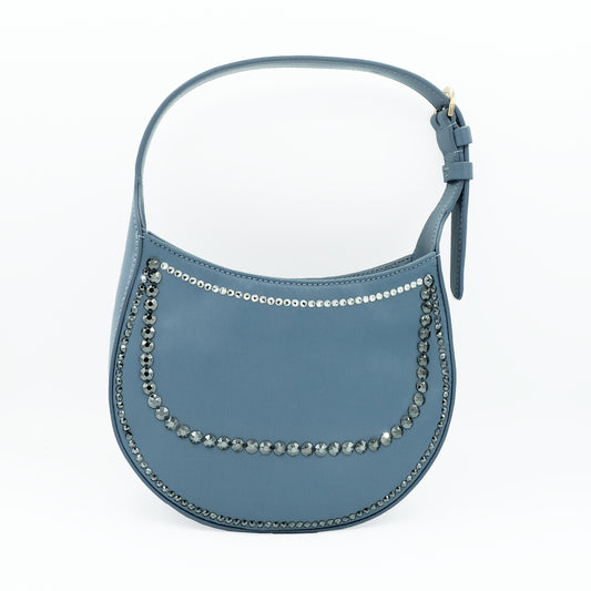 Borbonese Mini Hobo Bag 110 Swarovski