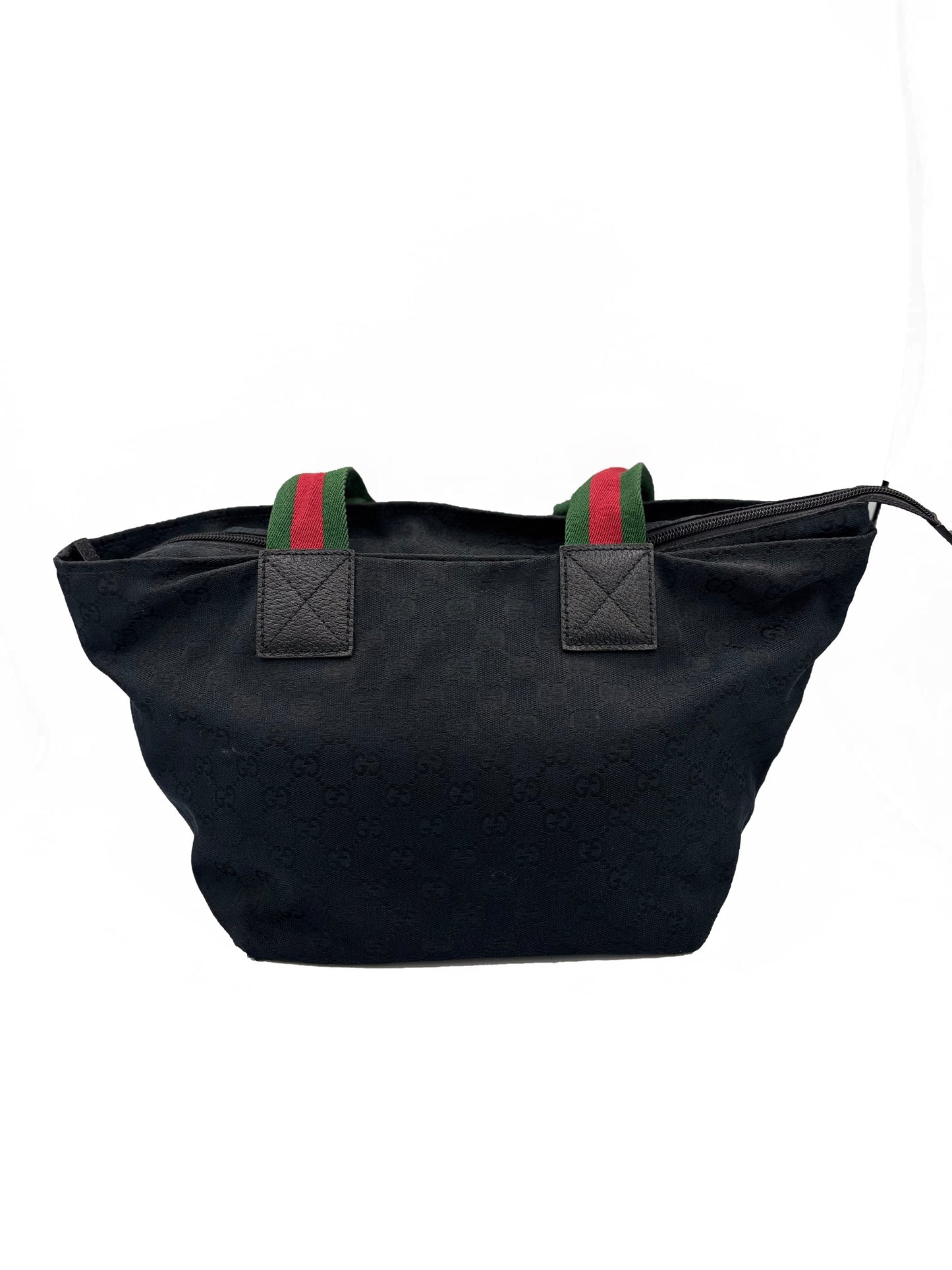 Borsa Gucci in Tela Nera Monogram GG