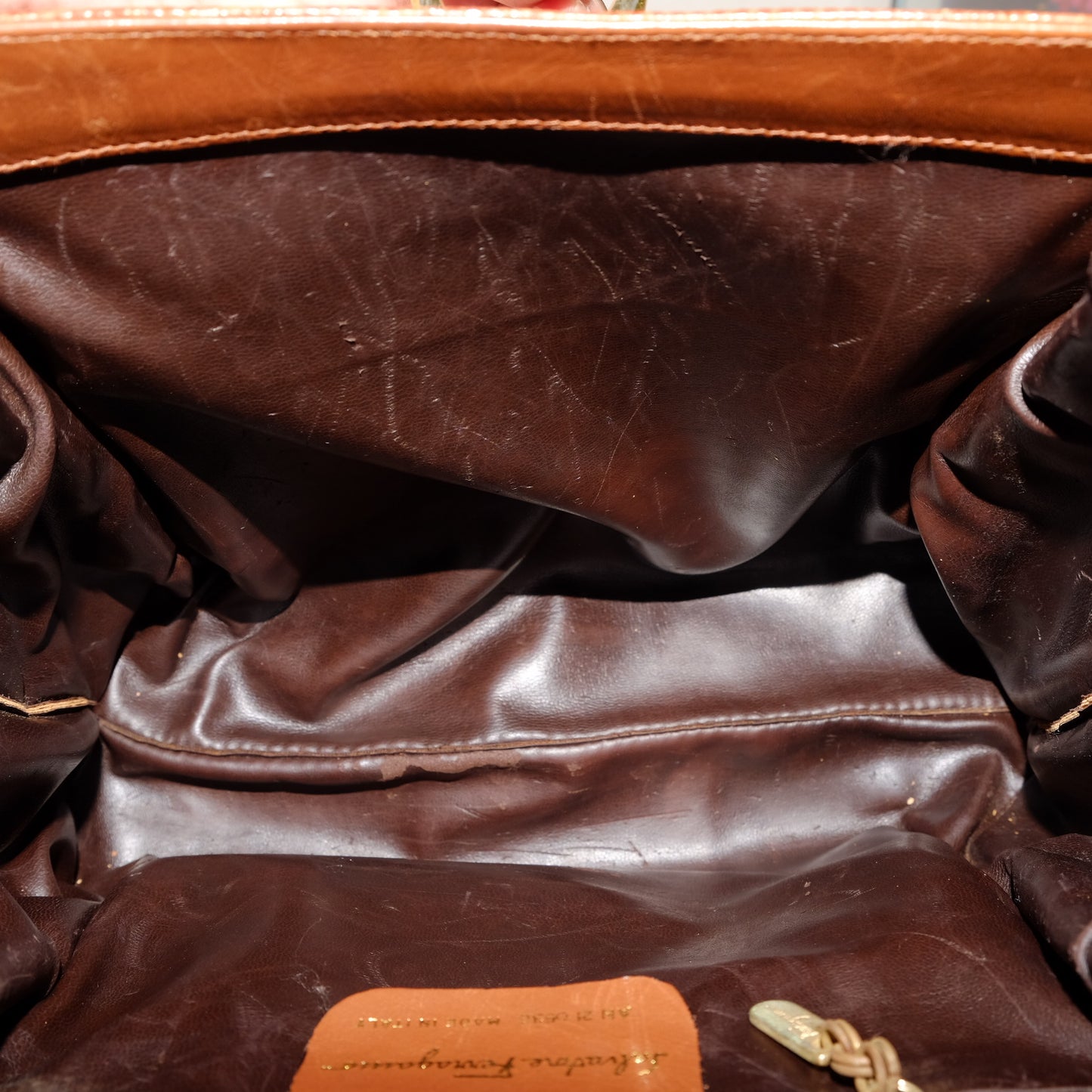 Salvatore Ferragamo Iconic Top Handle Bag – Vintage Gancini