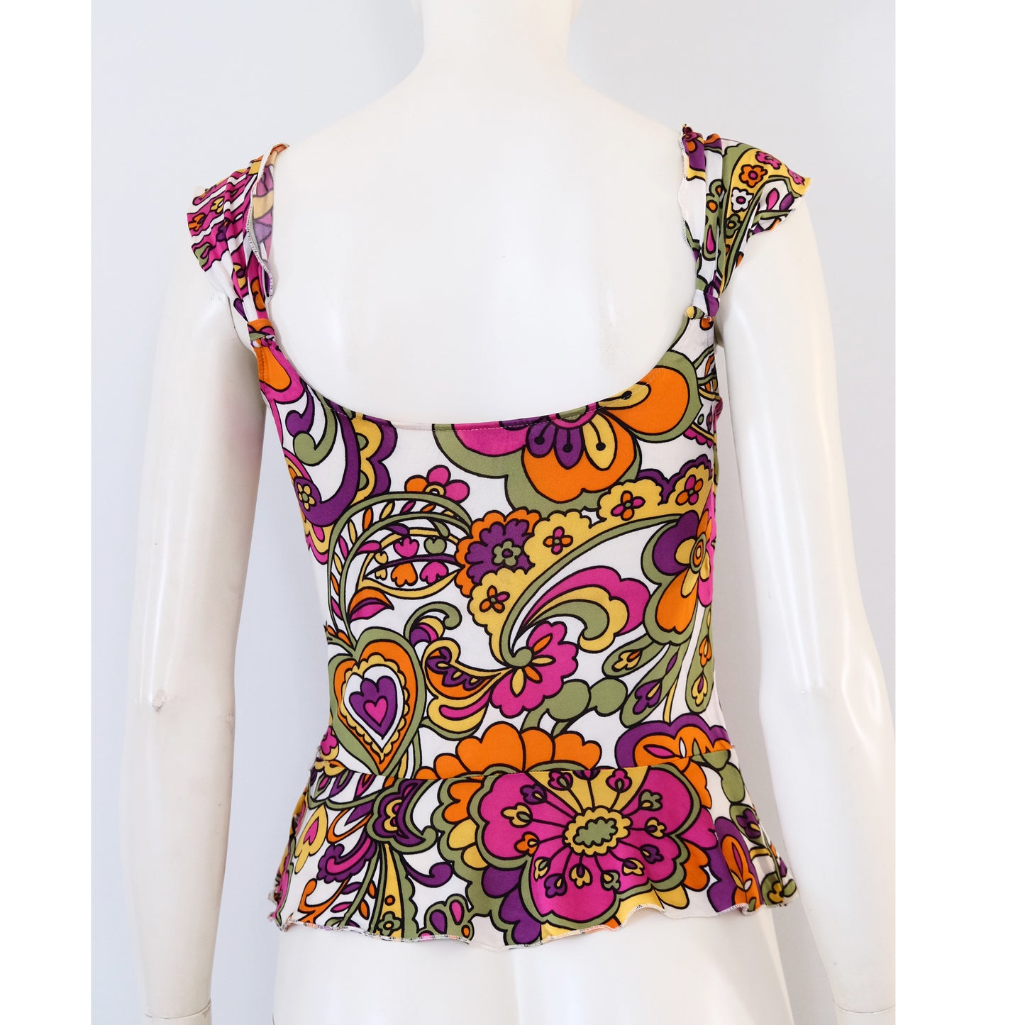 Moschino Canottiera Floreale