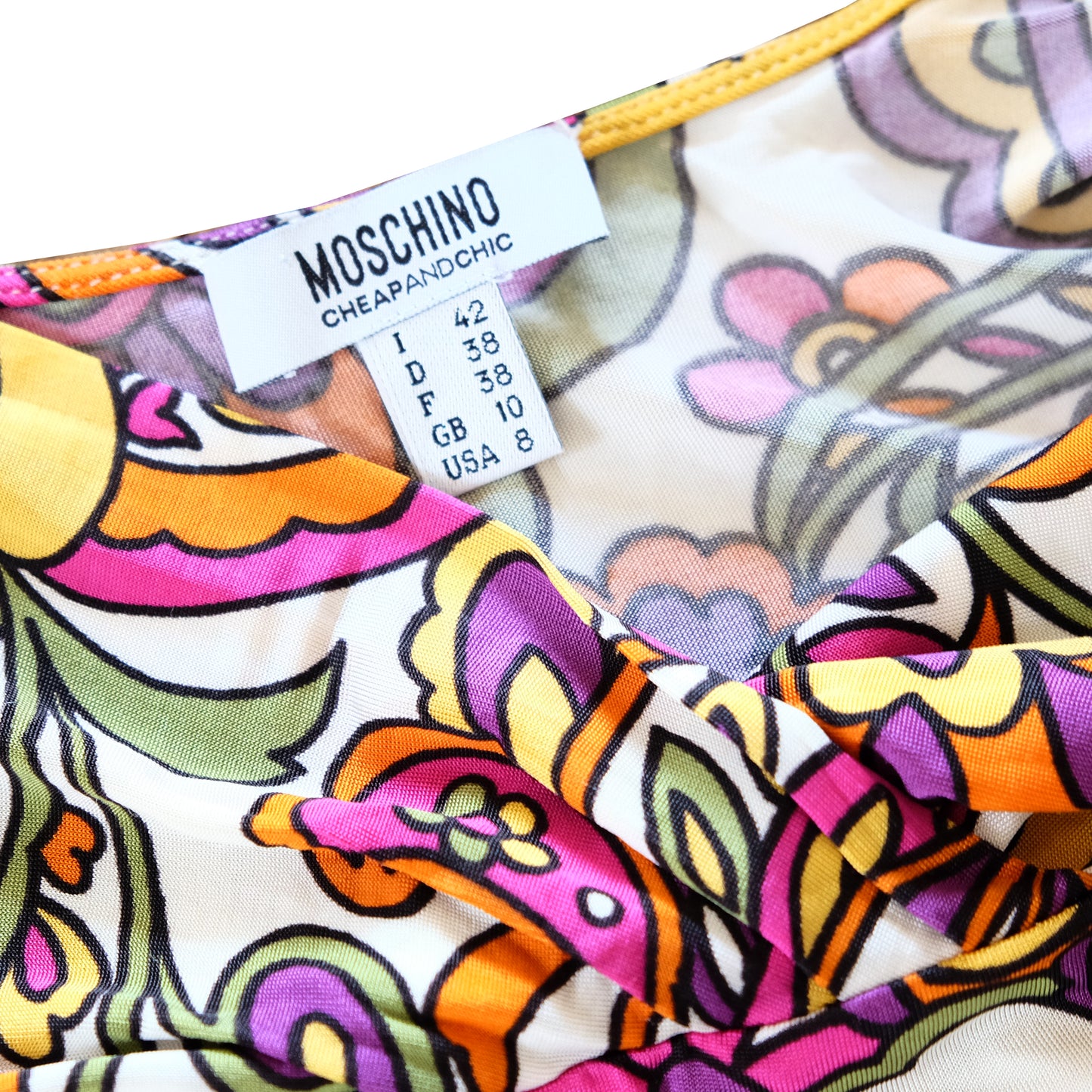 Moschino Canottiera Floreale