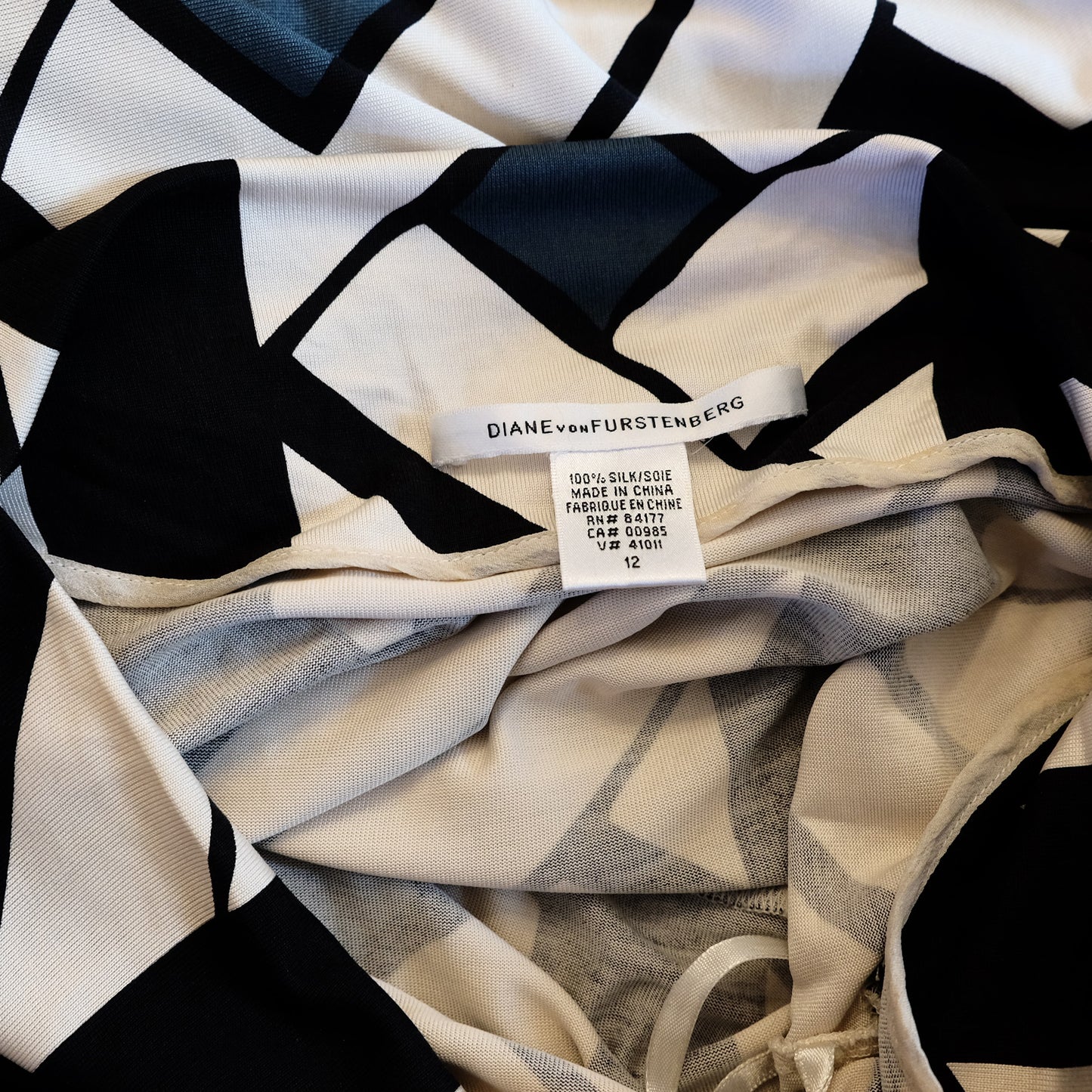 Diane Von Furstenberg Abito Seta