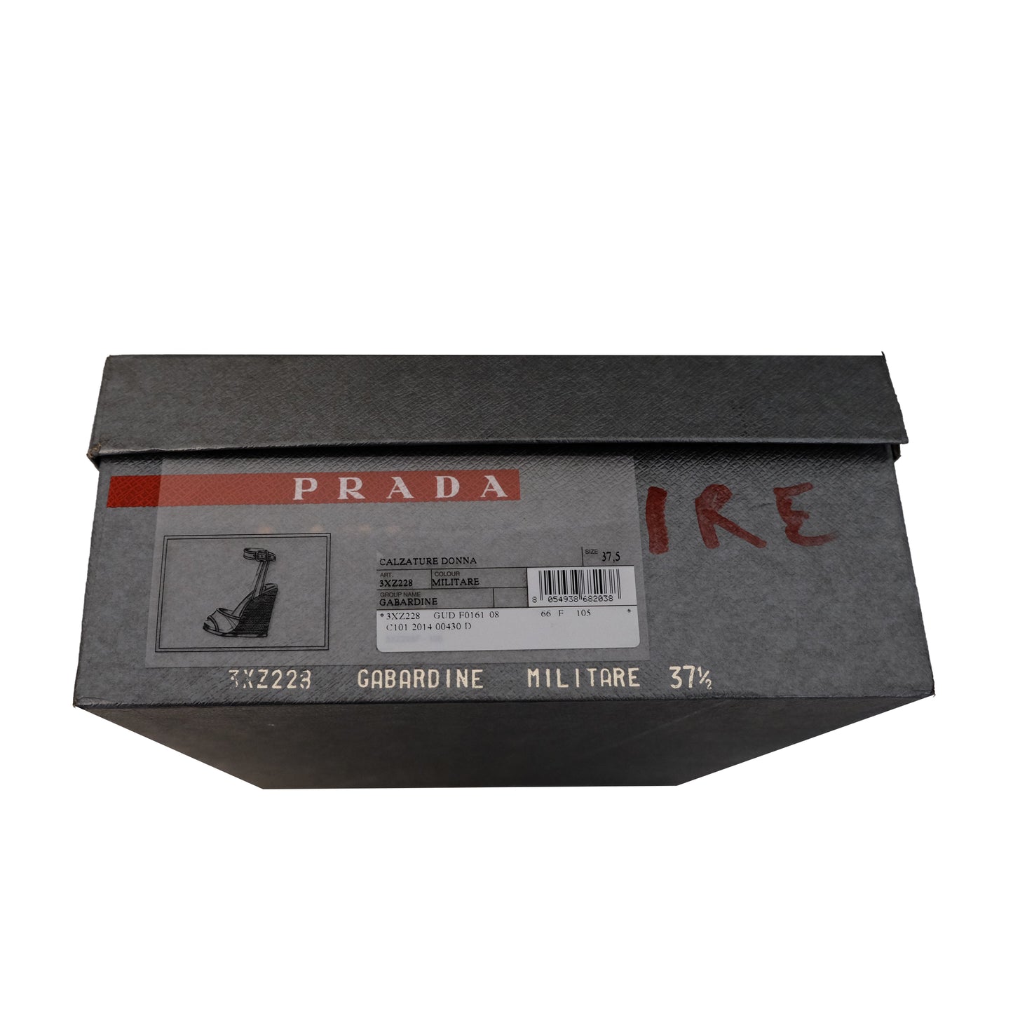 Prada Gabardine Scarpe Tacco 90s