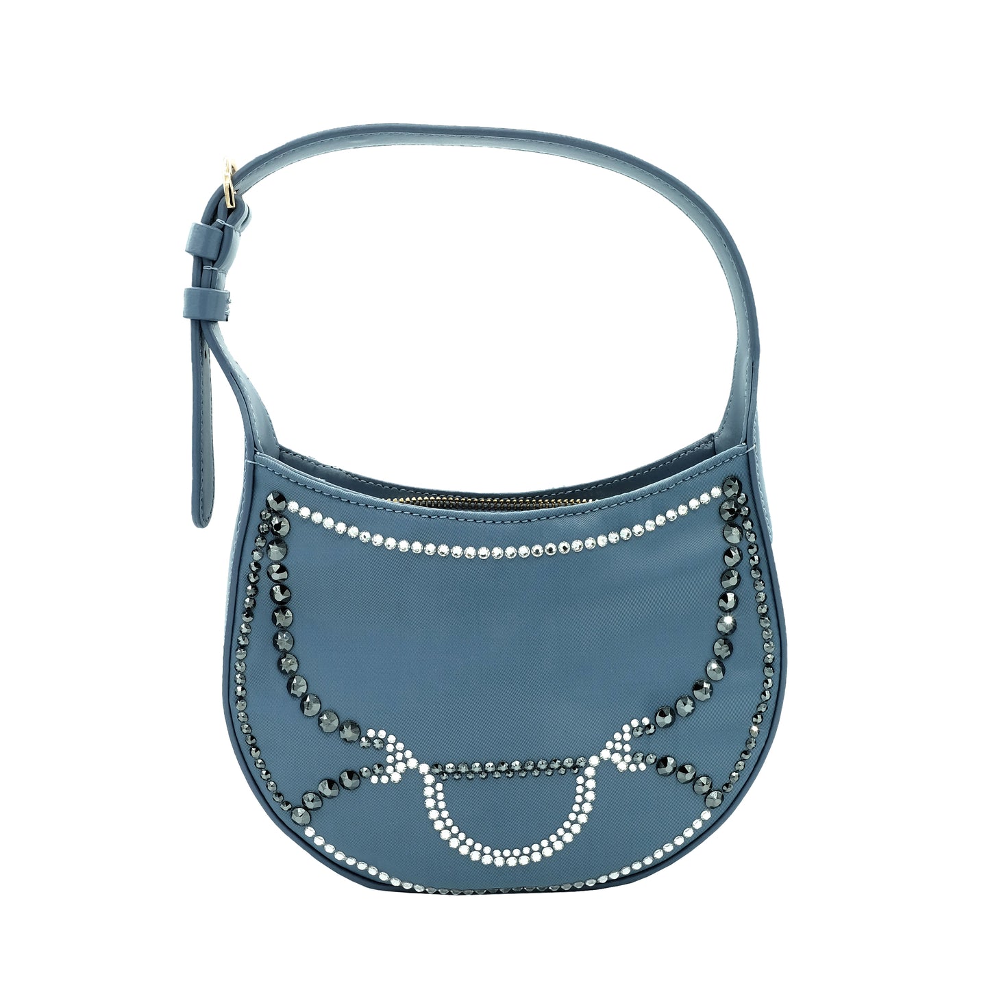 Borbonese Mini Hobo Bag 110 Swarovski