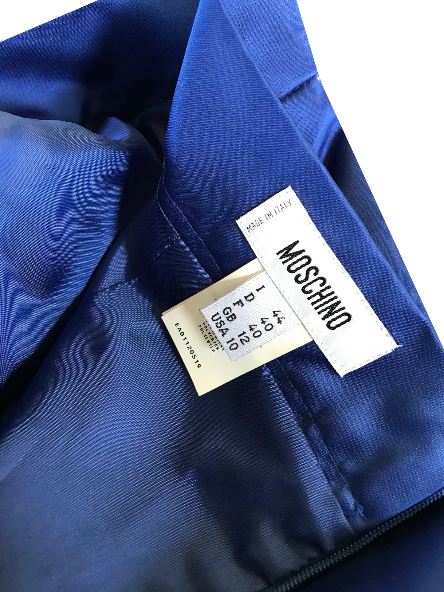 Moschino Gonna Seta Blu