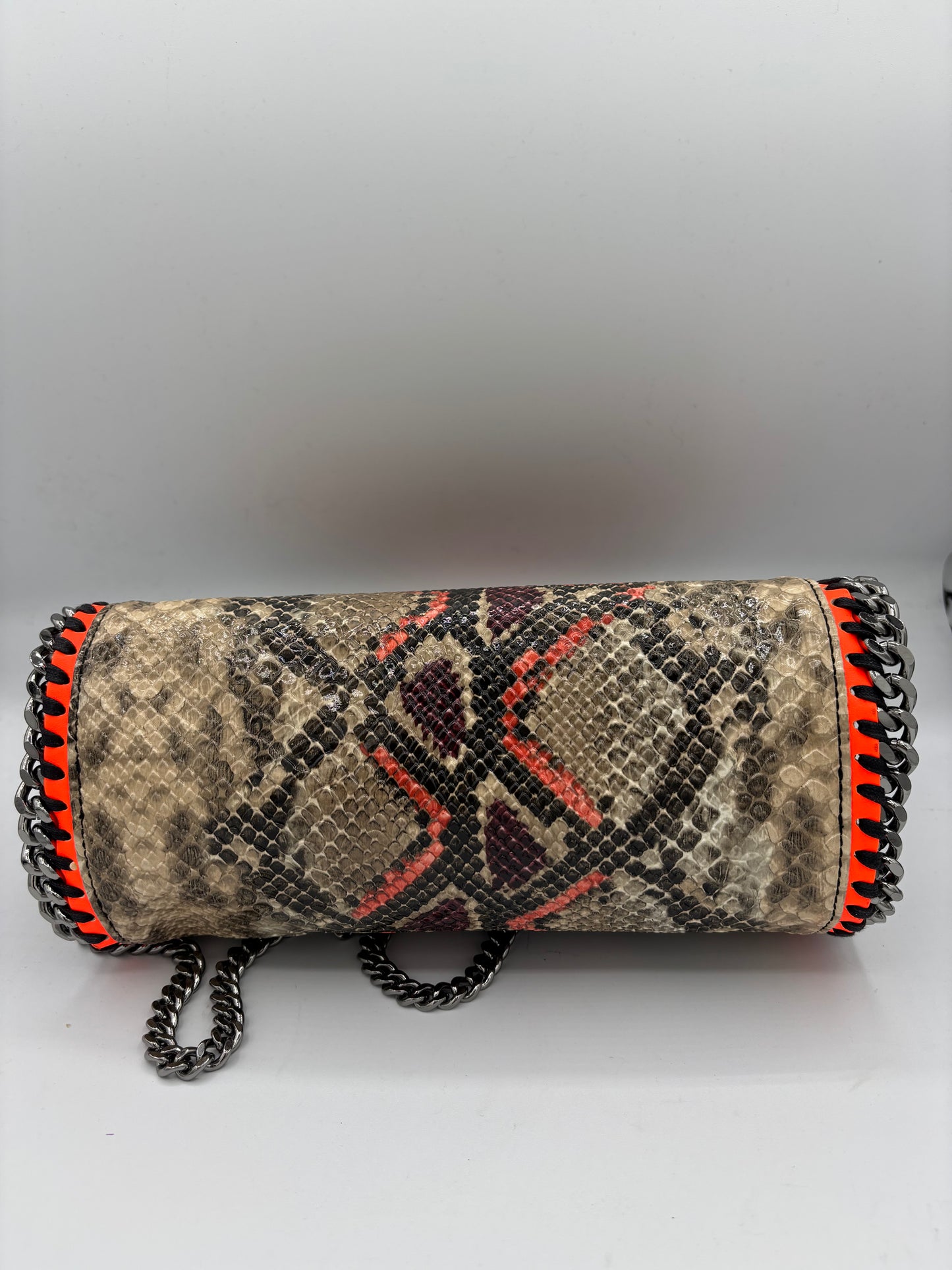 Borsa Stella McCartney Falabella a Tracolla Effetto Pitone