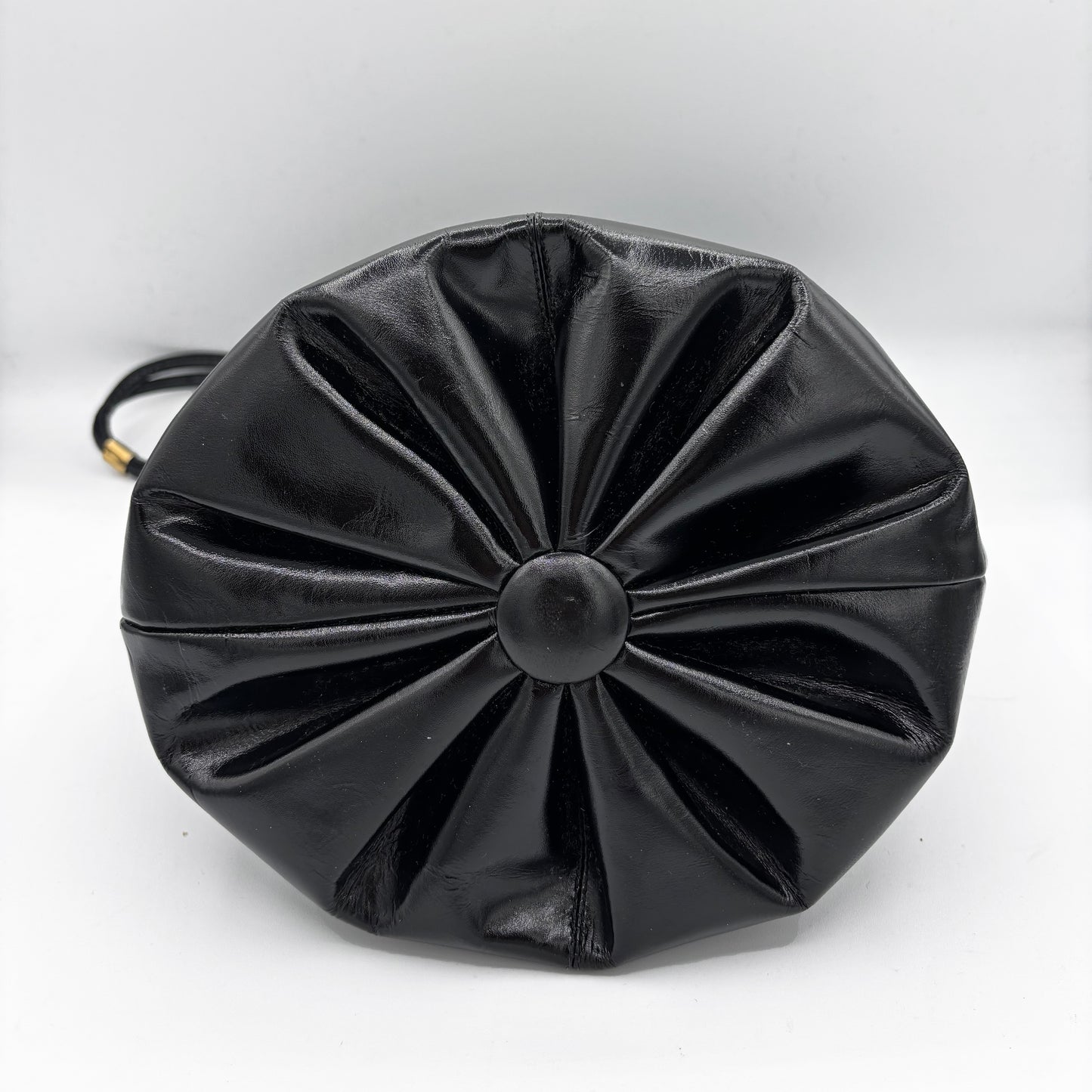 Borsa a Spalla Rodo Anni ’80 in Pelle Nera
