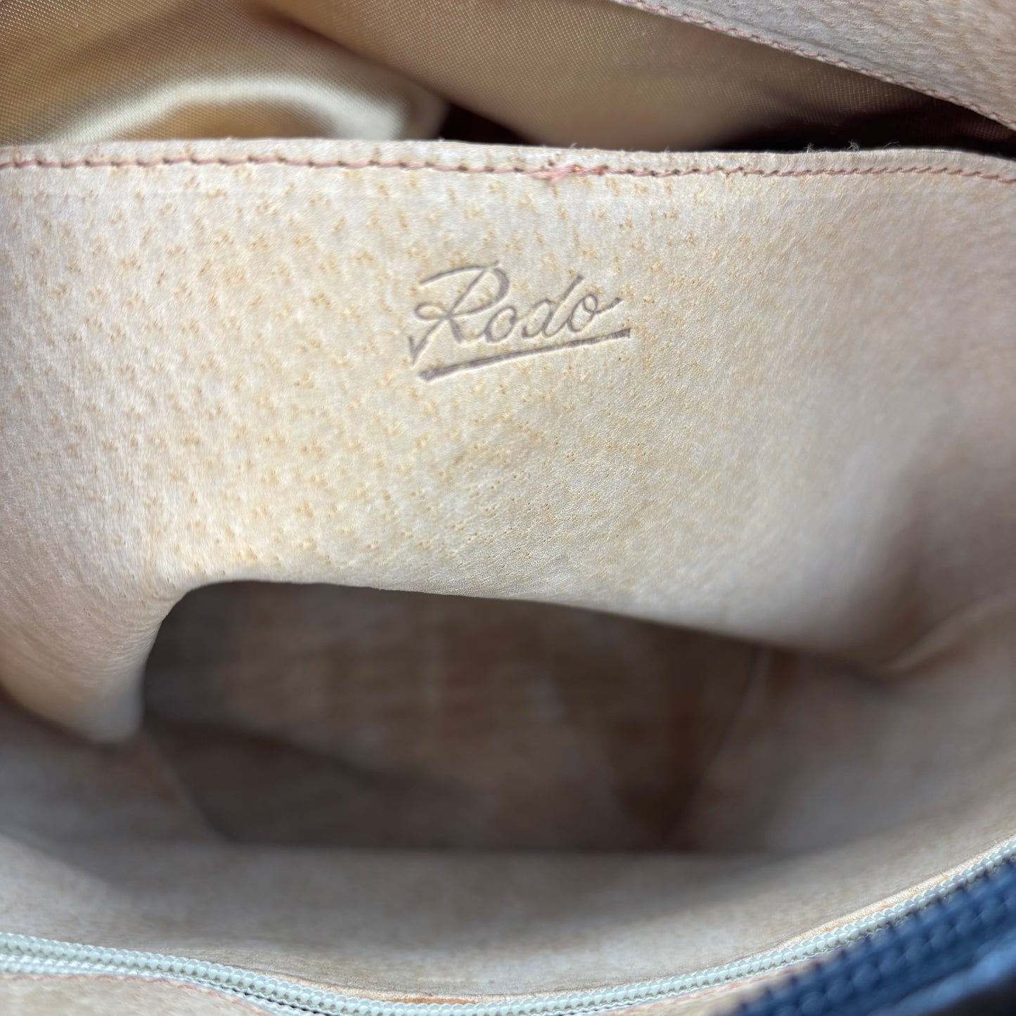 Borsa a Spalla Rodo Anni ’80 in Pelle Nera