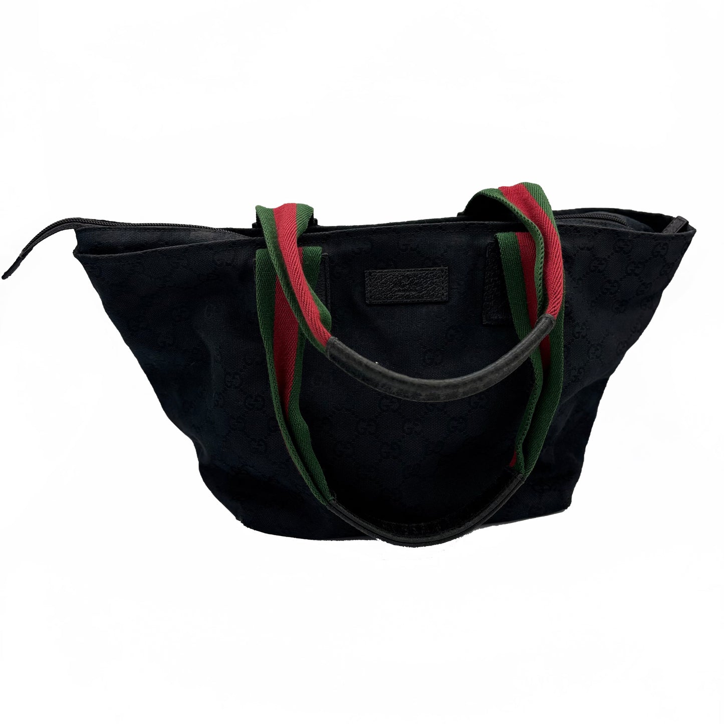 Borsa Gucci in Tela Nera Monogram GG