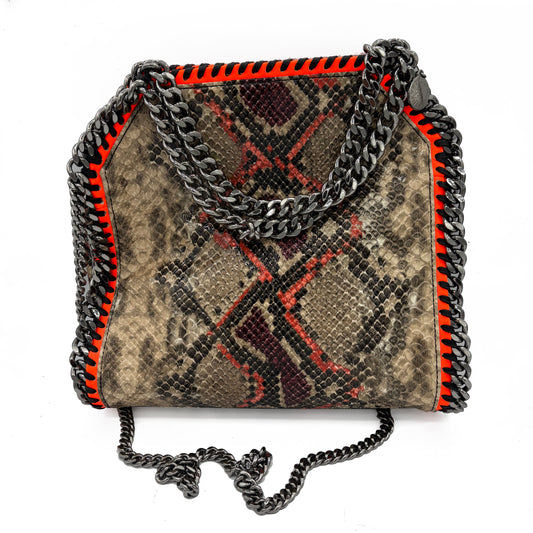 Borsa Stella McCartney Falabella a Tracolla Effetto Pitone