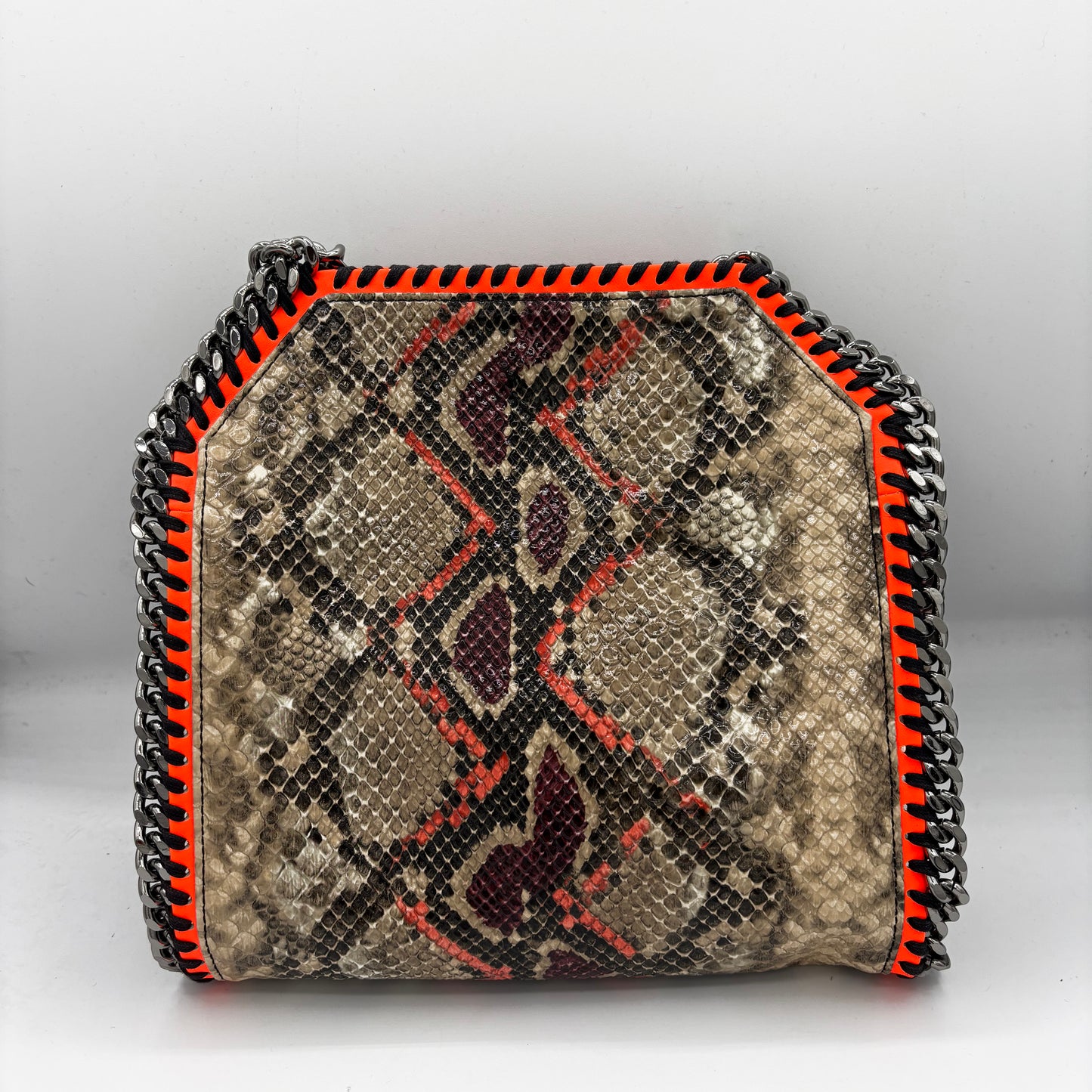 Borsa Stella McCartney Falabella a Tracolla Effetto Pitone
